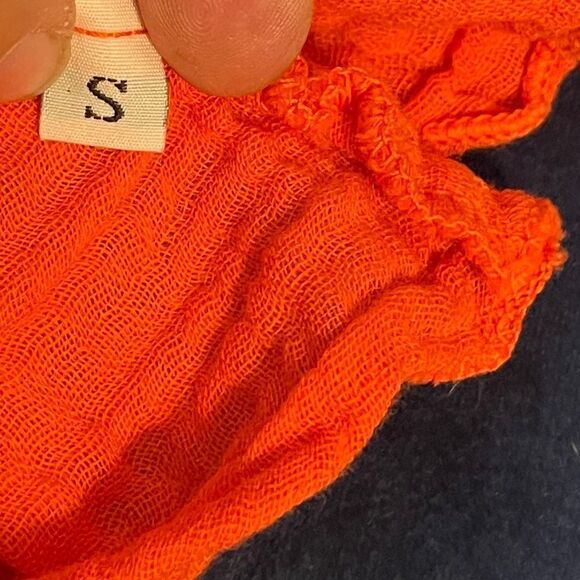 LA VI Crop Top Orange - Picture 9 of 9